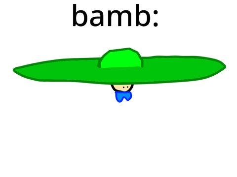 (ARCHIVE) "the bigger the hat is, the more powerful the bambi is."