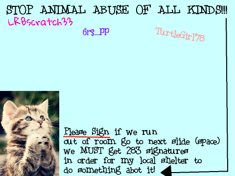 Stop animal abuse of ALL KINDS! remix remix