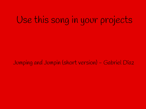 Use this song in your projects!