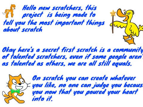 Scratch Warm welcoming project!!!