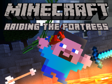 Minecraft - Raiding The Fortress - A Platformer                           #games remix