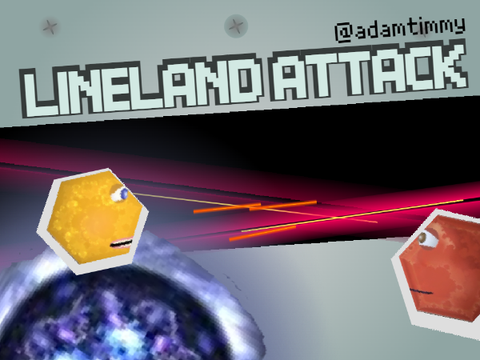 Lineland Attack of Flatland #games #adamtimmy
