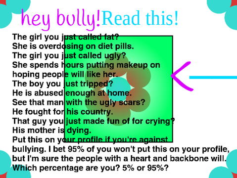 *||REMIX THIS PLEASE||Stop Bullying||*  remix remix remix remix remix remix