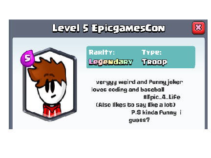 My card on Clash
