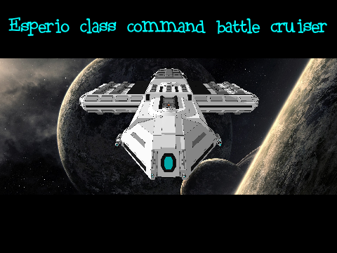 Esperio class command battle cruiser