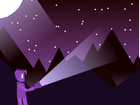 Parallax Night Sky