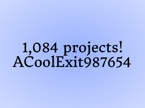 1,084 projects!