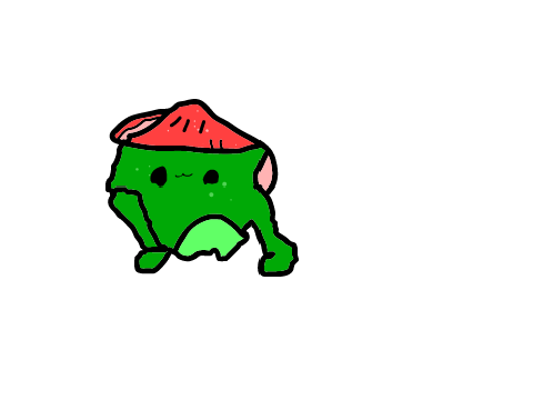 Frog drawing