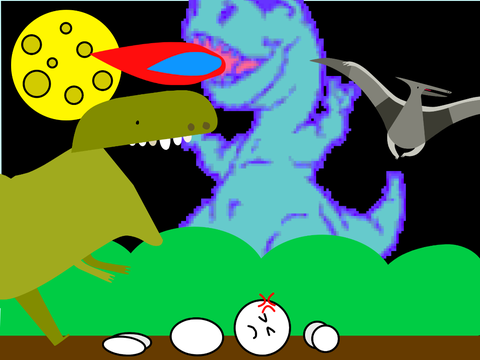 Dino Run  time glich