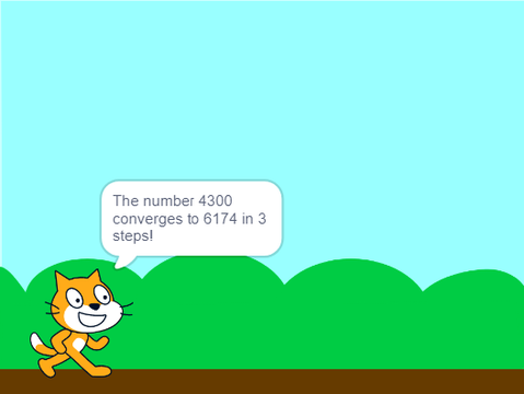 Kaprekar's Constant Checker 6174