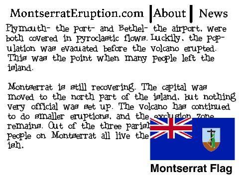 Mini-Website: MontserratEruption.com