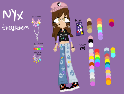 Nyx - Main OC ref