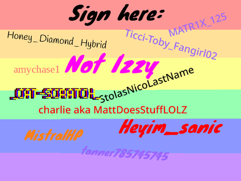 Sign this if you want this to stop... remix remix remix remix remix