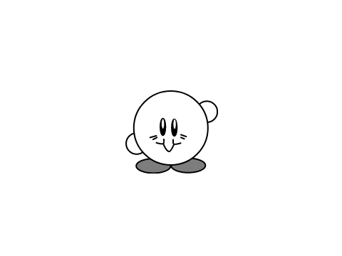 Kirby generations classic kirby sprite