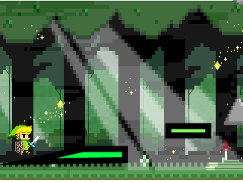 Legend Of Zelda - A Platformer