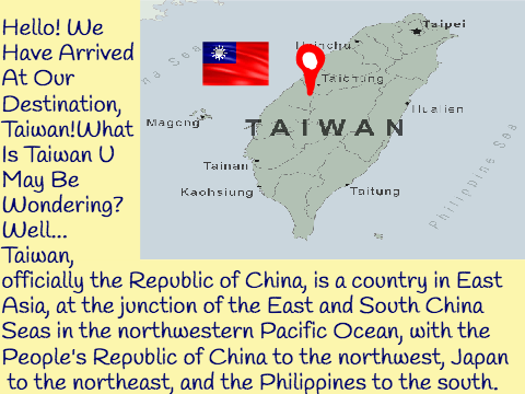 "Destination Taiwan"