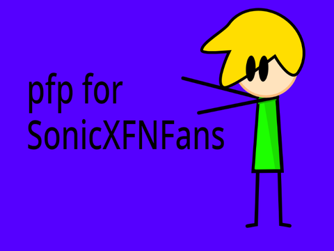 pfp for SonicXFNFans