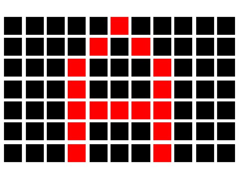 Pixelated Letters 