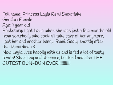 ALL ABOUT LAYLA!!