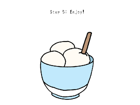 How to make ice cream in a bag!