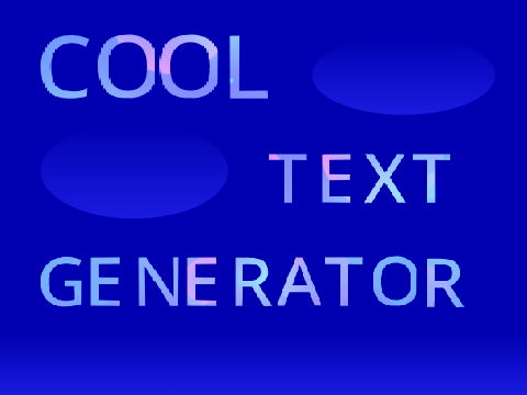 Cool Text Generator!
