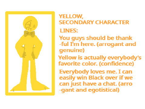 Yellow!