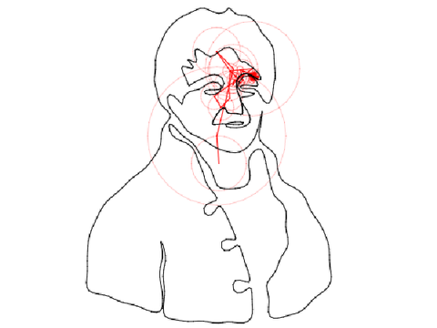 Draw with circles (complex Fourier series)