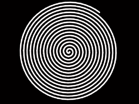pen spiral effect