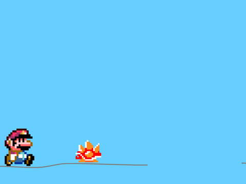 Weird ver of Mario Run lol