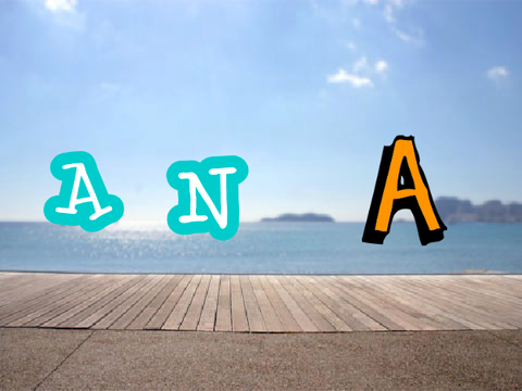 Three words