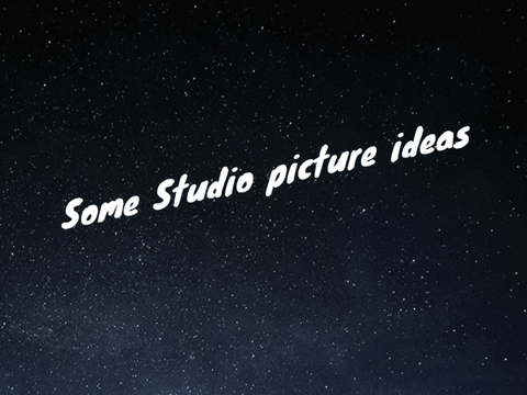 Studio picture ideas