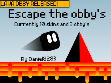 (LAVA OBBY) Escape the obbies
