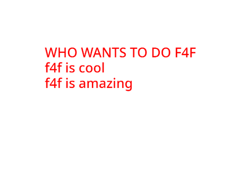 yes f4f