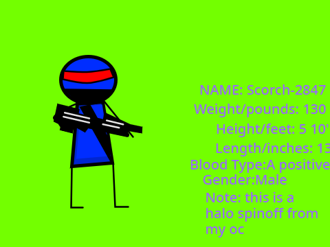 My OC's profile 