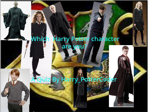which Harry Potter character are you? | quiz 