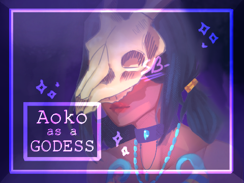 Aoko as a Goddess // DMCE