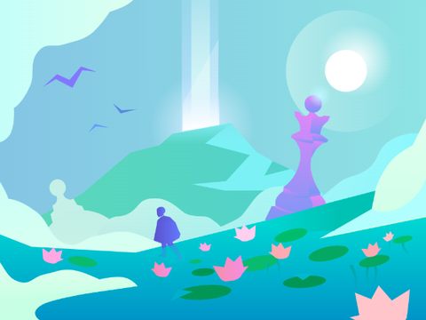 Landscapes parallax