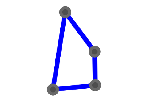 Draggable Quadrilateral Shape (one sprite)