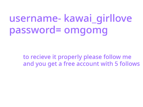 free account with 5 followers