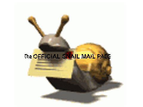 the official snail mail page