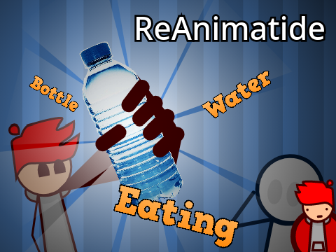 Eating Water Bottle reanimatide
