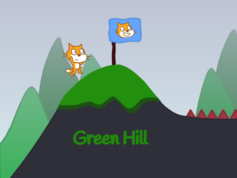 Green Hill - A Platformer