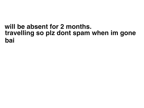 Important update