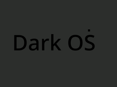 Dark OS v1.1