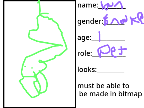 Murder mystery sign up for a game remix