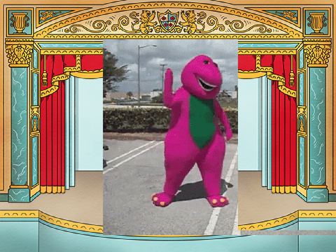 barney is a dinosaur