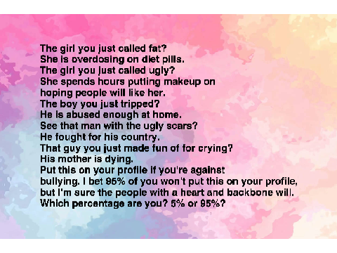 Remix this If your against bullying remix remix remix remix Remix