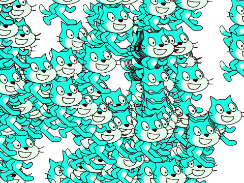 Rainbow cat madness