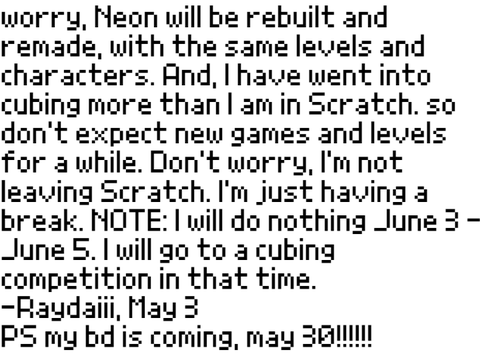A message from Me
