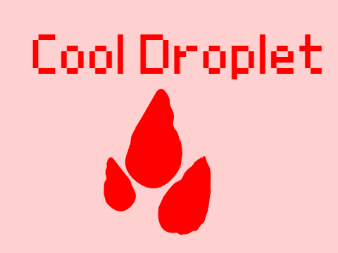 funky cool droplet momento